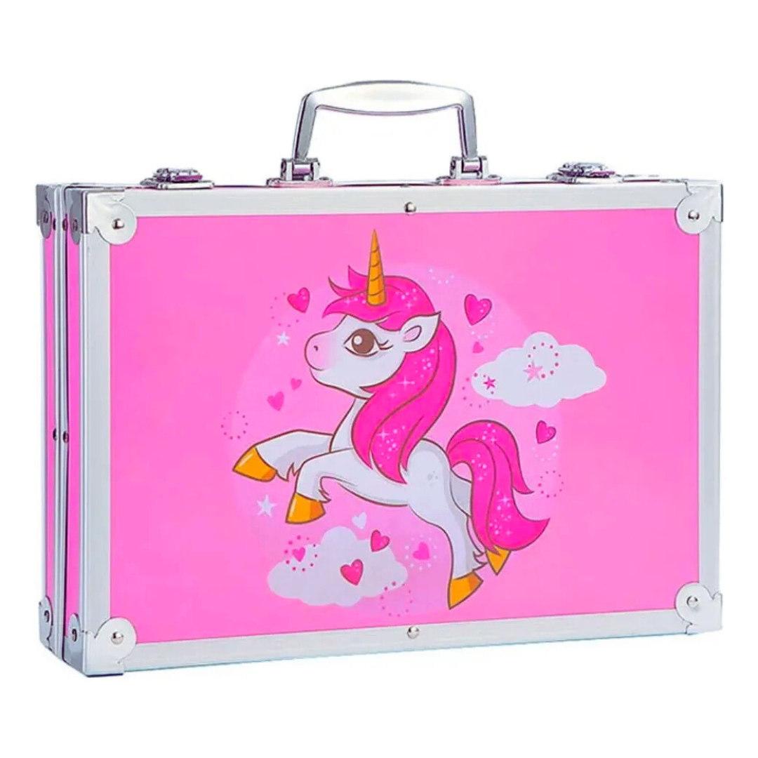 🎨✨ Set de Arte 145pcs con Estuche Metálico – Creatividad Ilimitada en Cada Trazo