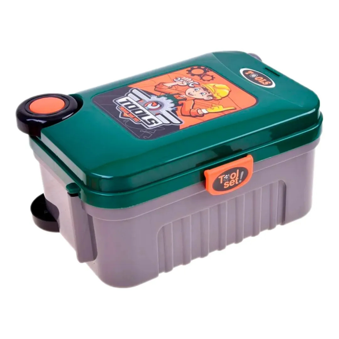 🧰👦 Juguete Maleta de Herramientas 3 en 1 – ¡El taller perfecto para pequeños constructores! 🔩⚙️