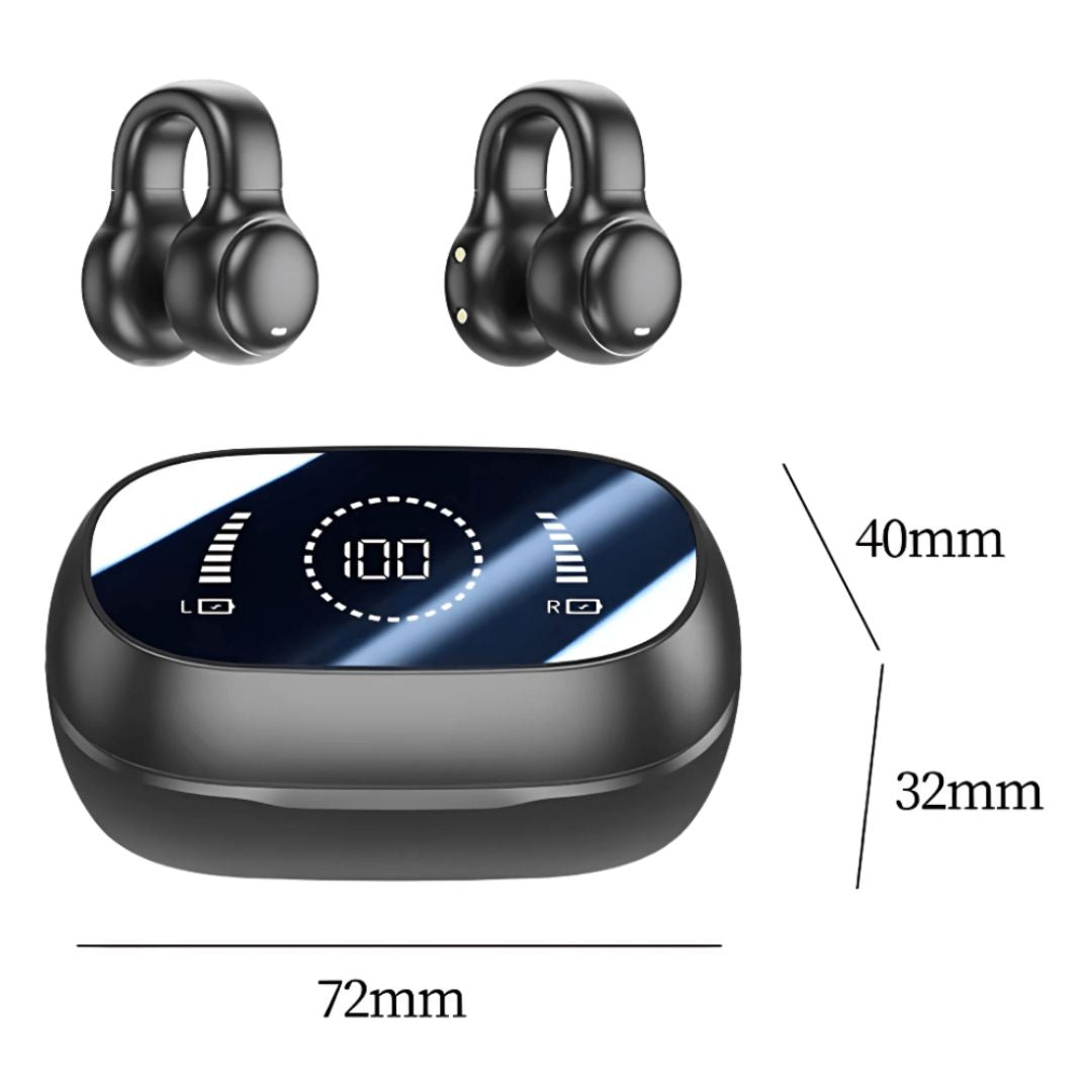 🎧💥 Audífonos Conducción Ósea Bluetooth M47 – Sonido Avanzado, Libertad Total 🚀🔊