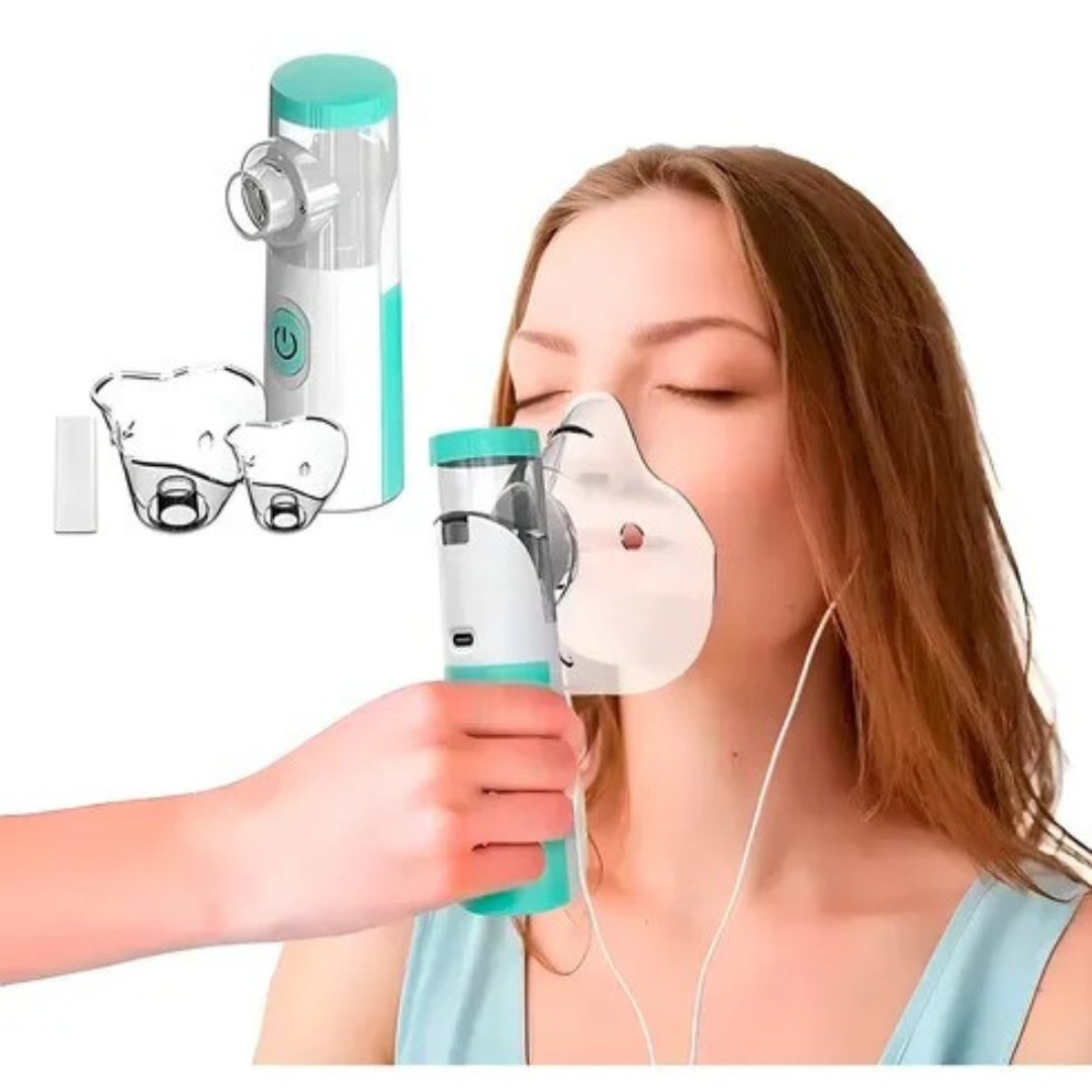 🌬️💧 Nebulizador Inalámbrico Recargable – Portátil, Silencioso y de Alta Eficiencia ⚡💨