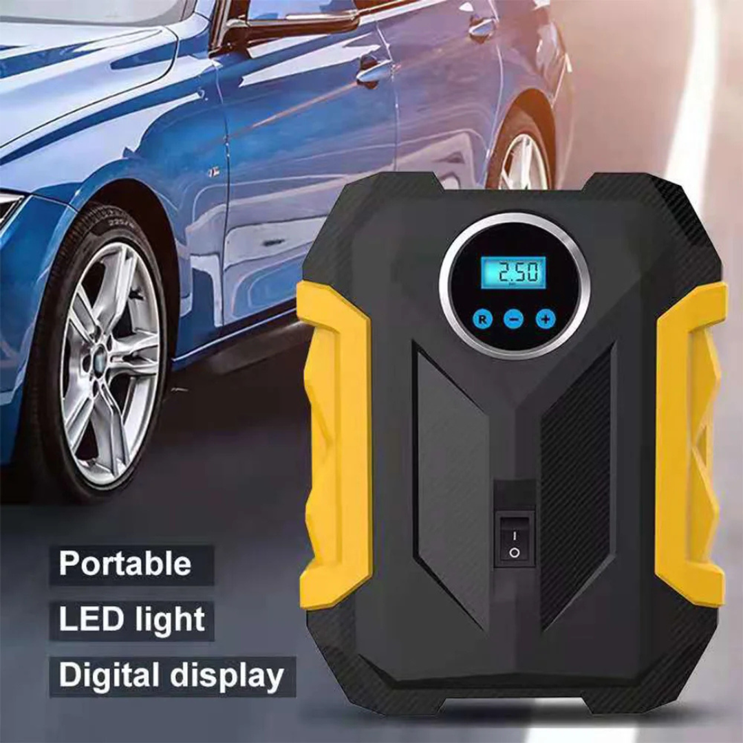 🚗💨 Compresor de Llantas Inalámbrico Carsun – ¡Seguridad y Potencia en tus manos! 🔋✨