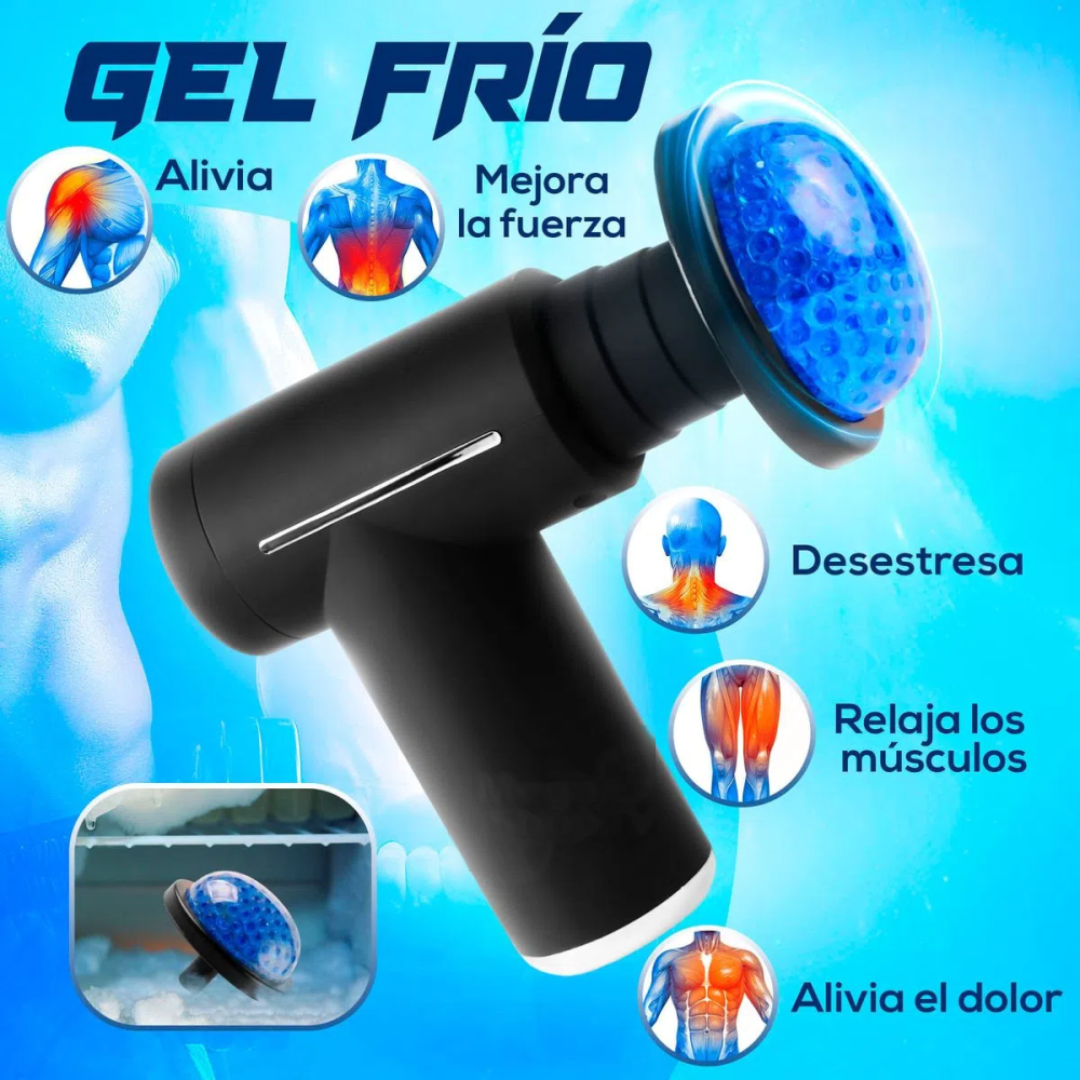 💪🔥 Masajeador Eléctrico Pistola Fascial – Alivio y Relajación Profesional en Casa 🧘♂️💨