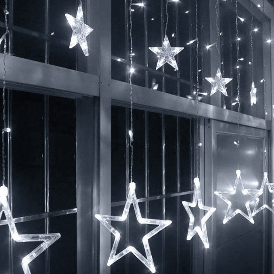 🌟✨ Extensión de Luces Estrellas 3 m Navidad – ¡Tu Cielo de Navidad en Casa! 🎄💫