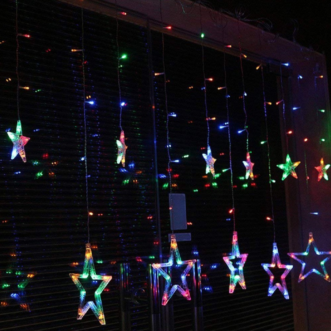 🌟✨ Extensión de Luces Estrellas 3 m Navidad – ¡Tu Cielo de Navidad en Casa! 🎄💫