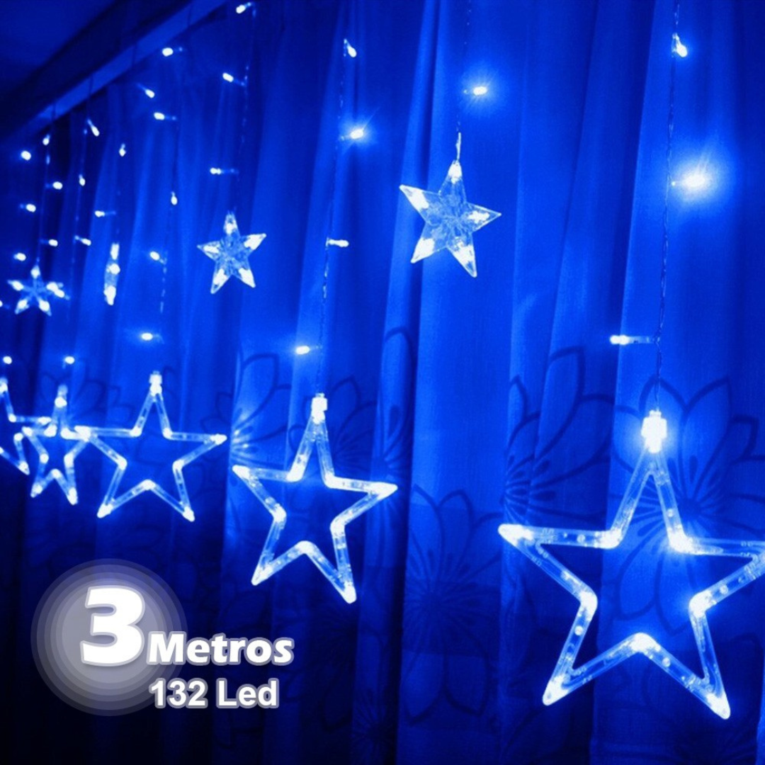 🌟✨ Extensión de Luces Estrellas 3 m Navidad – ¡Tu Cielo de Navidad en Casa! 🎄💫
