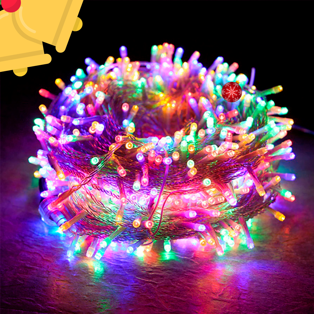 🎄💡 Extensión de Luces LED Lineal 24 m 400L  – ¡Brillo sin límites para tus decoraciones! 🌟✨