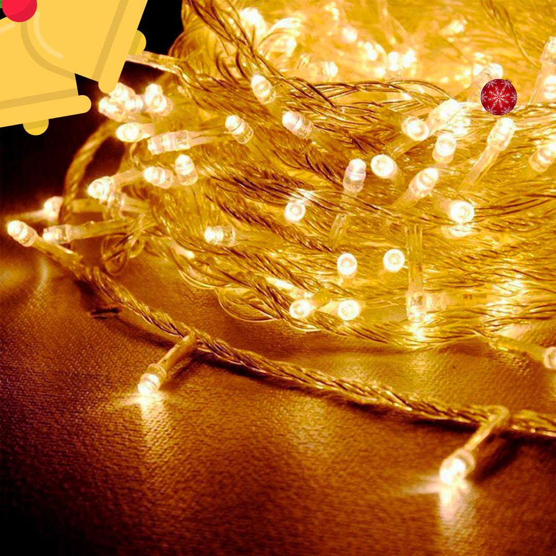 🎄💡 Extensión de Luces LED Lineal 24 m 400L  – ¡Brillo sin límites para tus decoraciones! 🌟✨