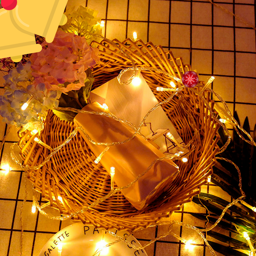🎄💡 Extensión de Luces LED Lineal 24 m 400L  – ¡Brillo sin límites para tus decoraciones! 🌟✨