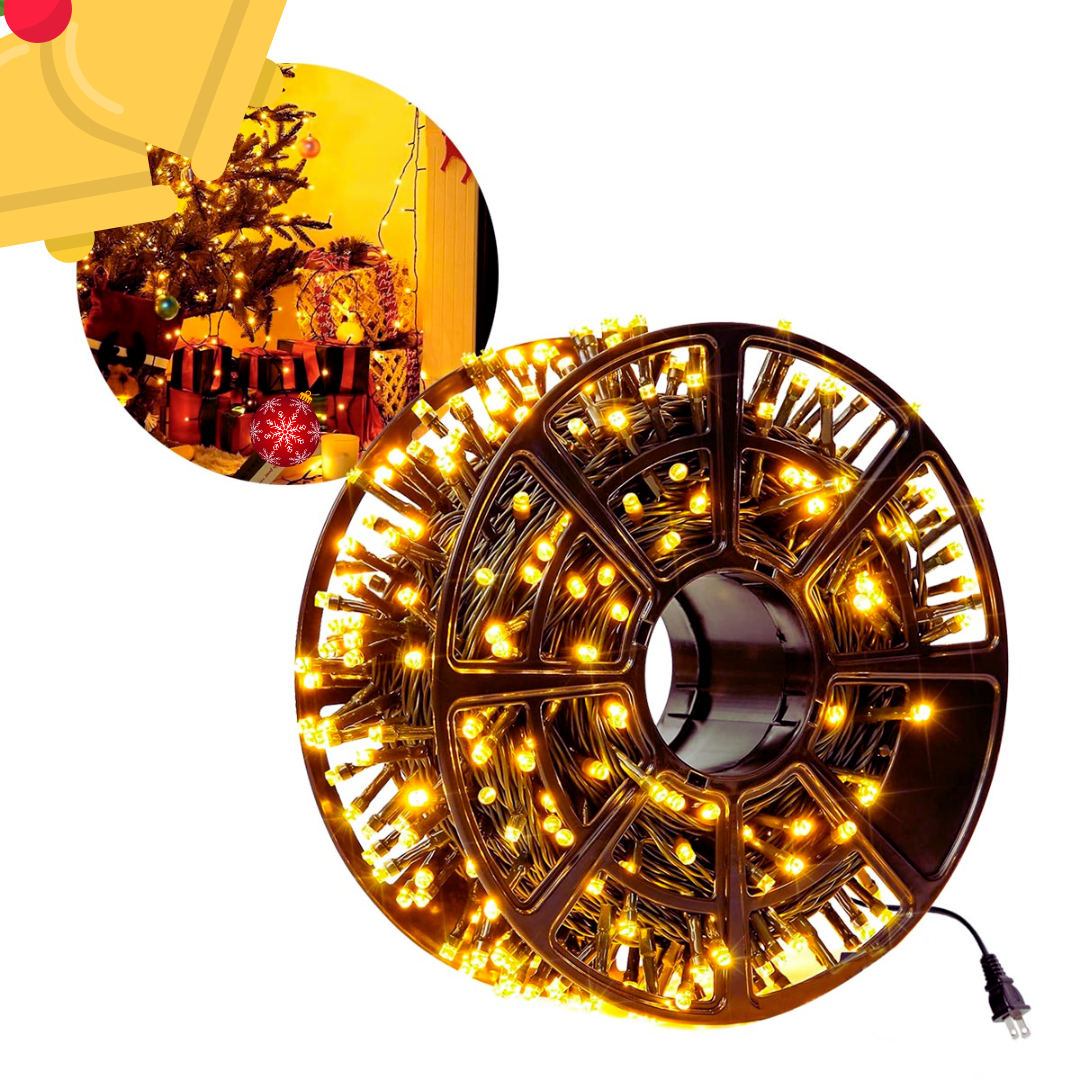 🎇✨ Luz LED Lineal 50 Metros 500 LED 1500 – ¡Ilumina a lo grande con estilo y elegancia! 🌟🎄