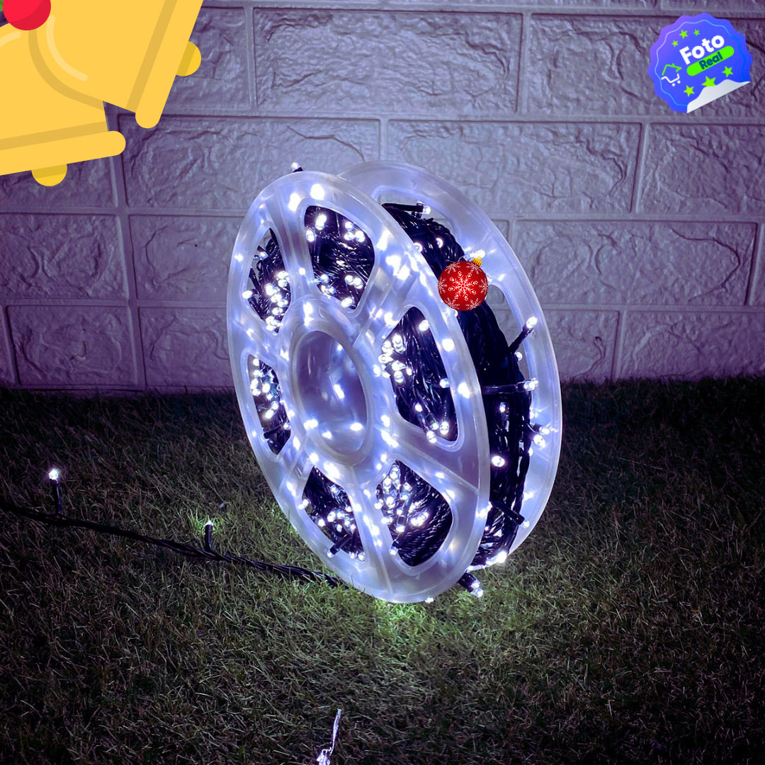 🎇✨ Luz LED Lineal 50 Metros 500 LED 1500 – ¡Ilumina a lo grande con estilo y elegancia! 🌟🎄
