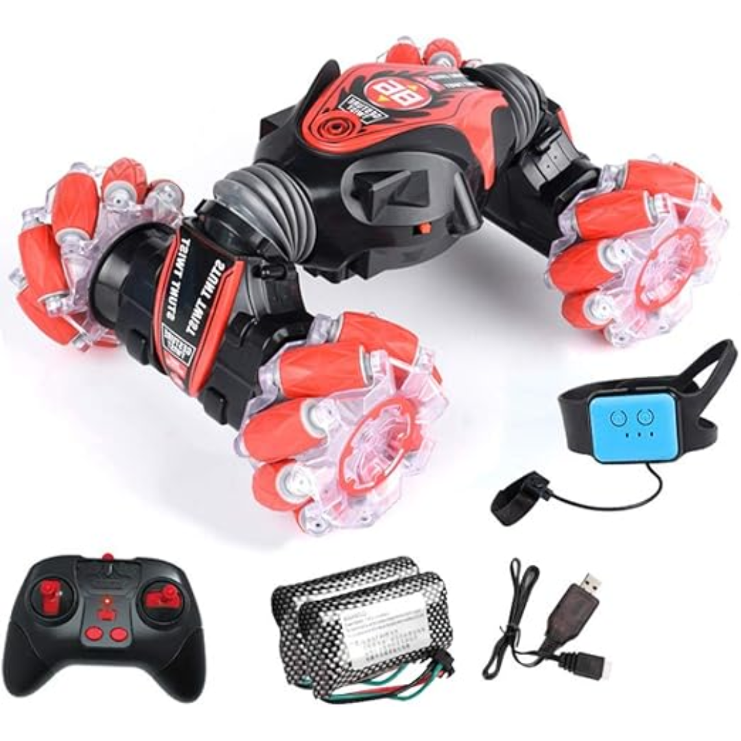 🚗⚡ Carro de Control Remoto con Manilla Sensorial – ¡Domina la pista con el poder de tus manos! 🖐️💨