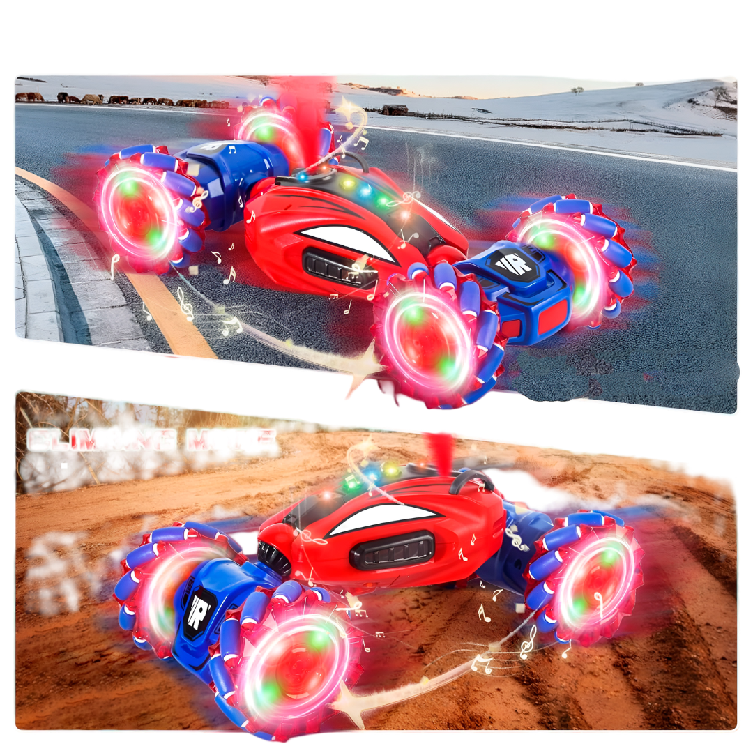 🕷️🚗 Carro 360° Hombre Araña Recargable – ¡El héroe sobre ruedas ha llegado! 💥⚡