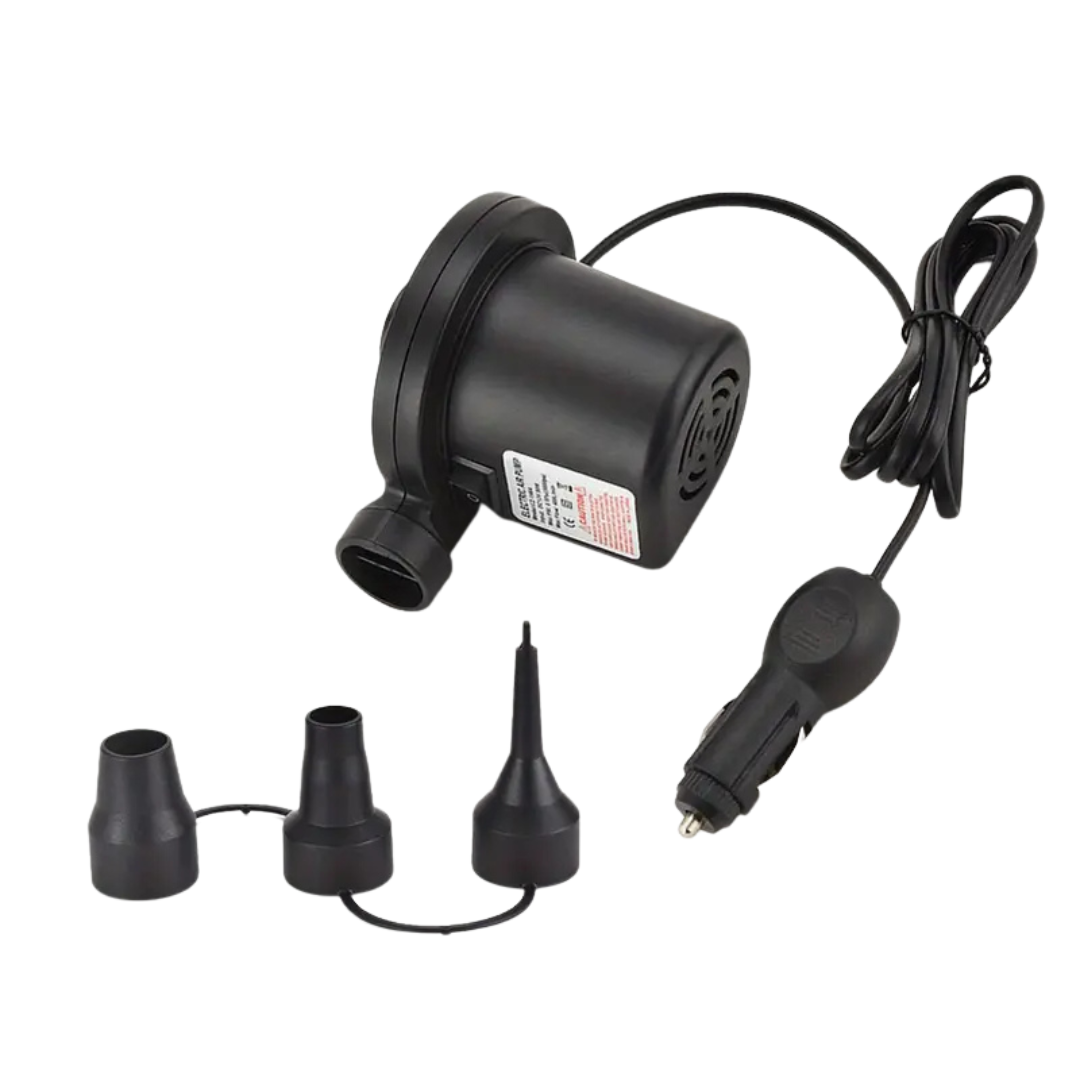 💨 Inflador Eléctrico 3 Boquillas – Comodidad en cada soplo