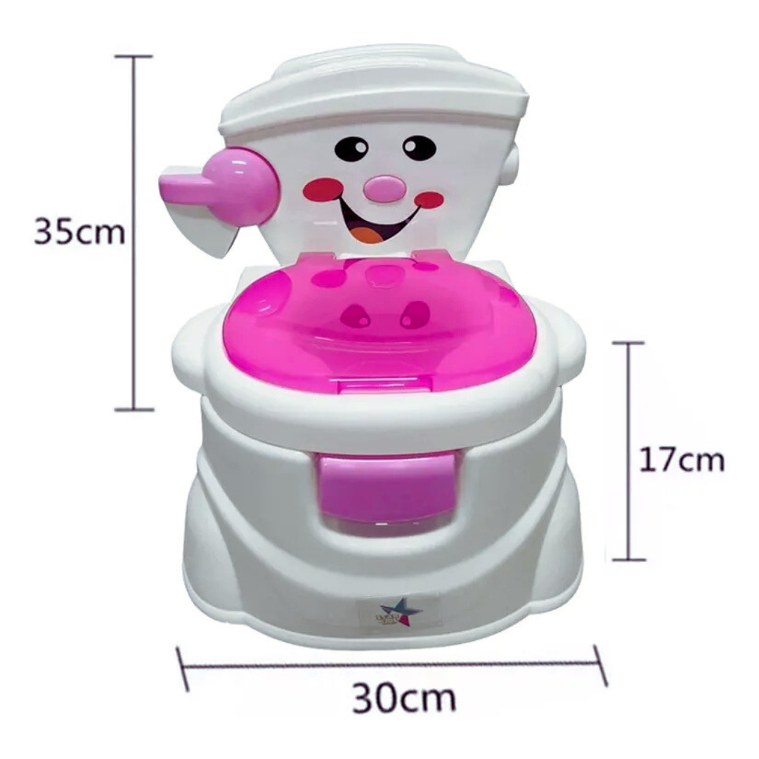 🚽 Bacinilla Infantil Estilo Baño 2 en 1 – ¡Adiós pañales, hola independencia! 🌈