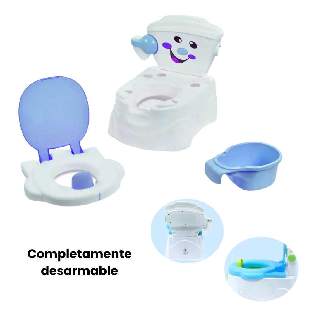 🚽 Bacinilla Infantil Estilo Baño 2 en 1 – ¡Adiós pañales, hola independencia! 🌈