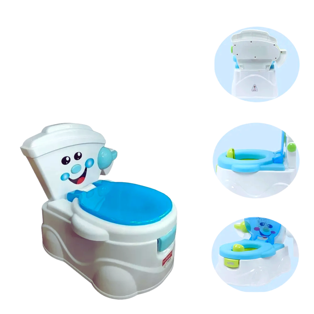 🚽 Bacinilla Infantil Estilo Baño 2 en 1 – ¡Adiós pañales, hola independencia! 🌈