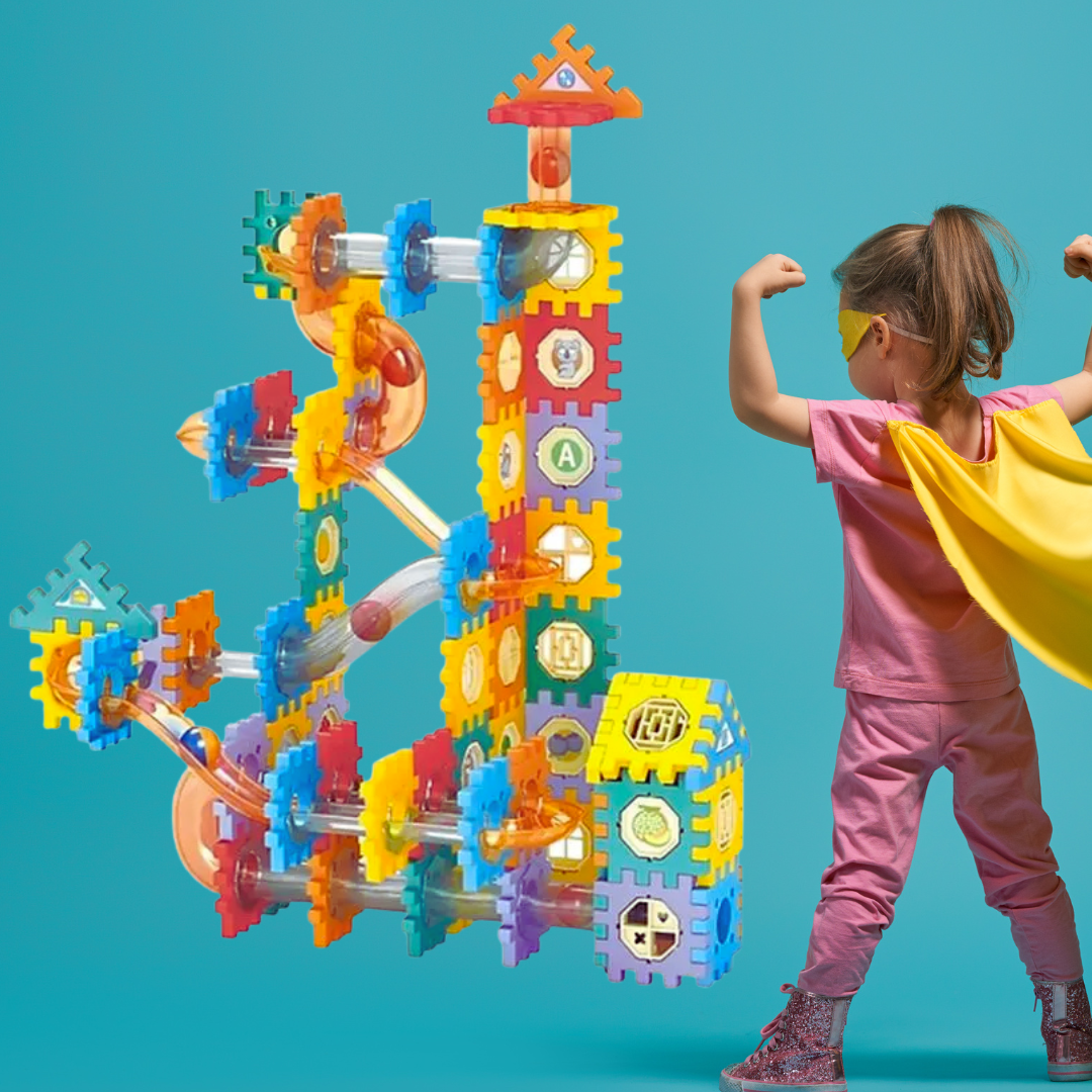 🚀 Set Bloques y Tuberías Para Armar 95 Pz – Creatividad que Fluye Sin Límites 🌈🧩