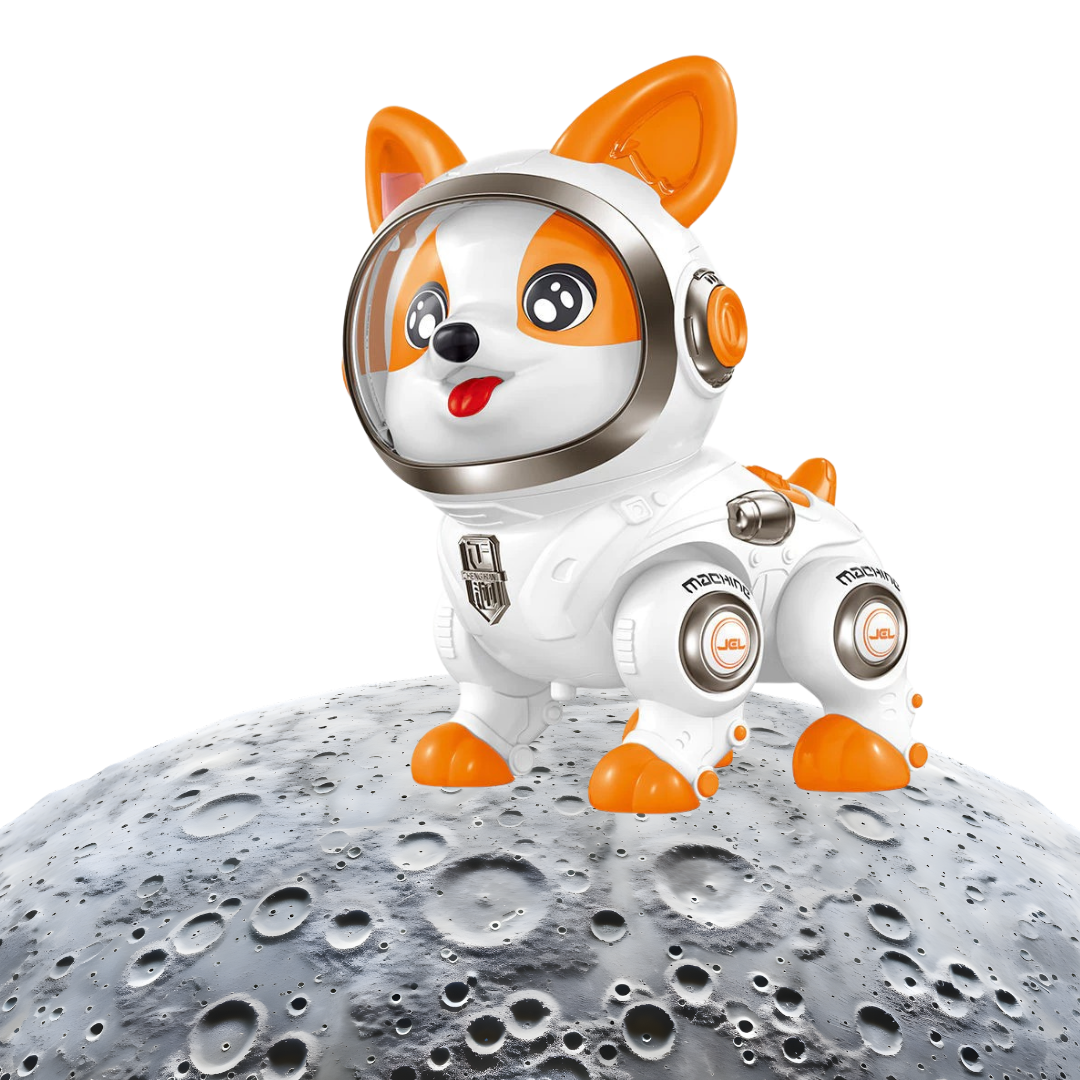 🚀🐶 Perro Astronauta Bailarín con Luces y Sonido – Diversión Intergaláctica para los Pequeños Exploradores 🌈✨