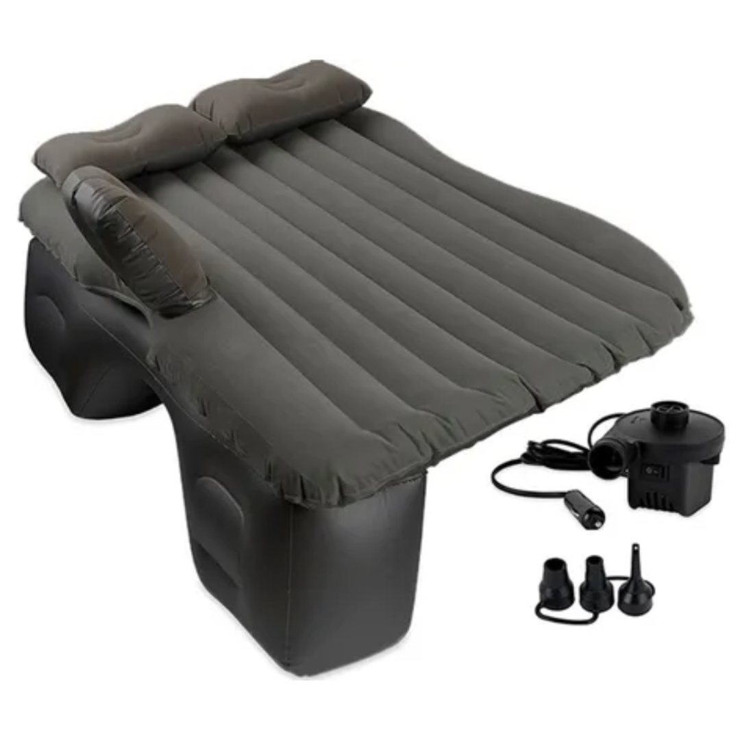 🛻💤 Colchón Inflable para Auto – ¡Tu cama portátil para viajes, camping y aventuras! 🌙✨