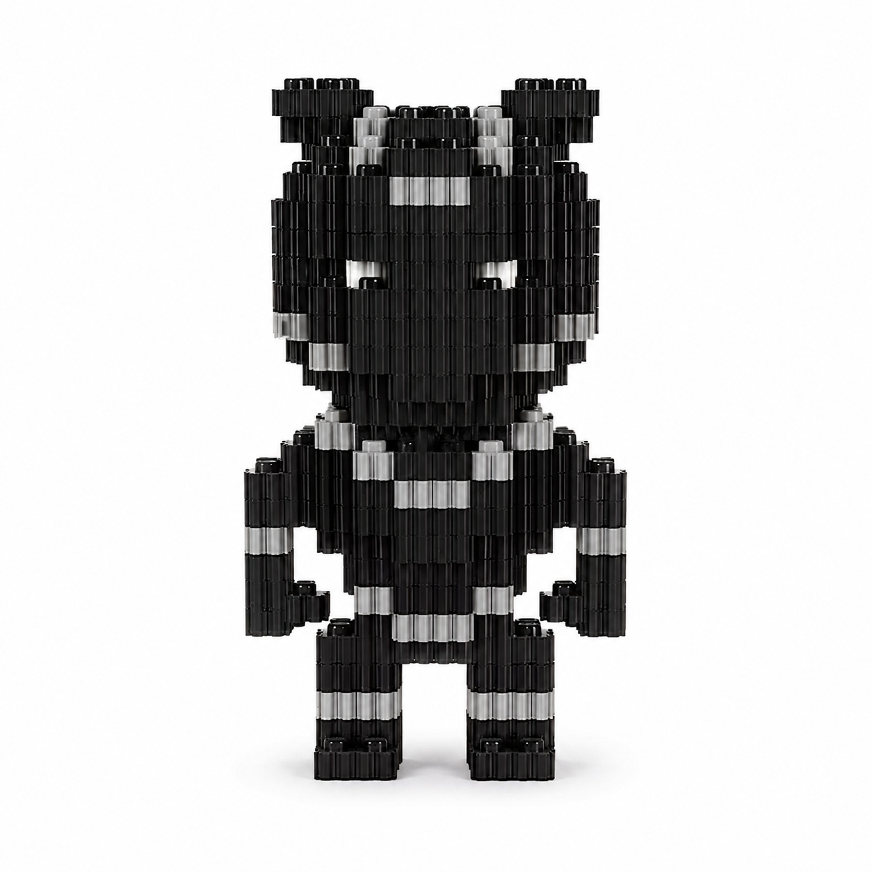 🖤 Pantera Negra Juguete Armable Armatodo – ¡Construye a tu Superhéroe Favorito! 🦸‍♂️🧩✨