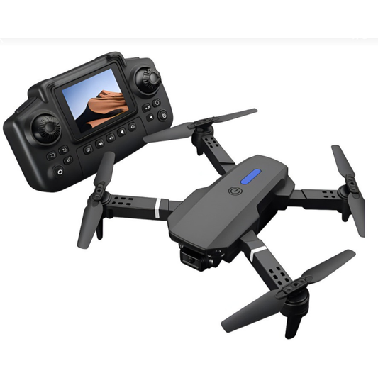 🛸 Drone E99 con Controlador de Pantalla + 2 Baterías – Tecnología, Estabilidad y Aventura Aérea en tus Manos 🚀✨