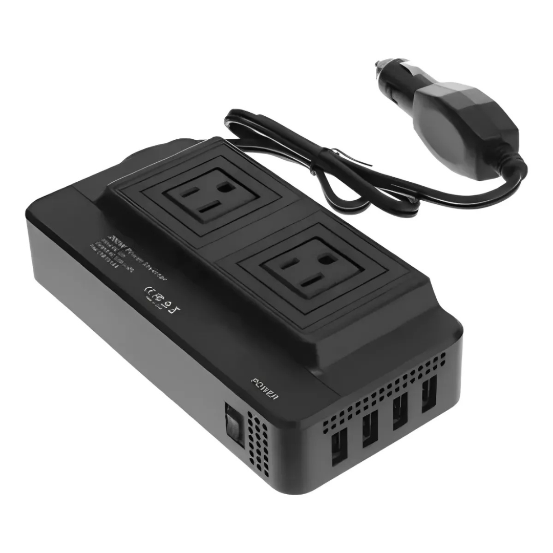 ⚡🚗 Inversor de Energía para Auto 200W – ¡Energía donde la necesites! 🔋✨