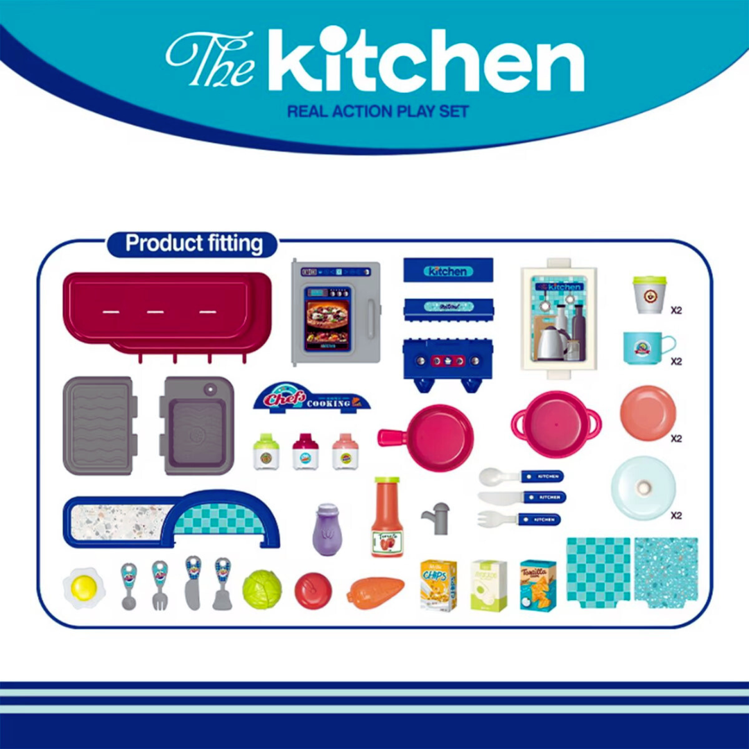 🍳👩‍🍳 Juego de Maleta de Cocina 3 en 1 – ¡Cocinar nunca fue tan divertido! 🎀✨