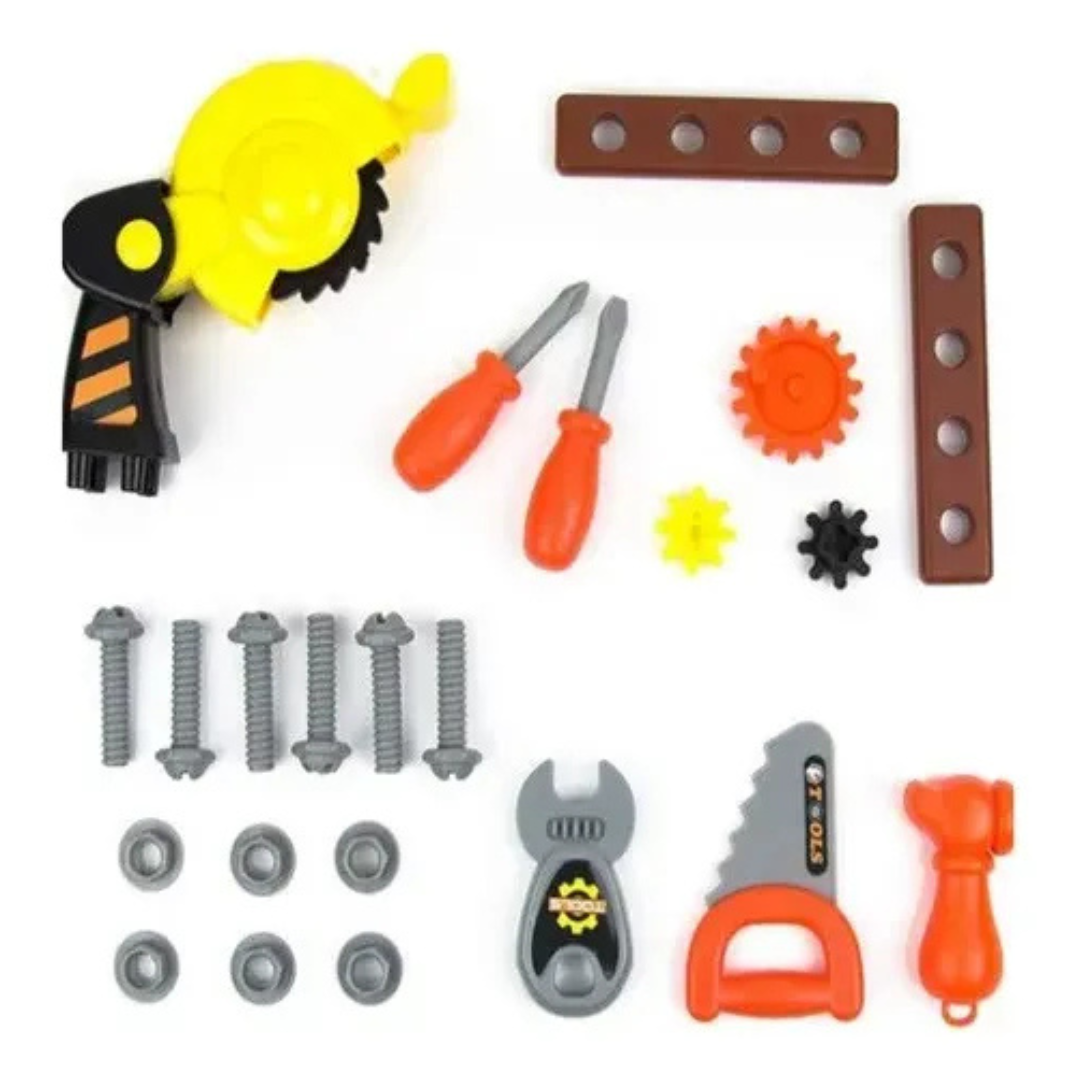 🧰👷‍♂️ Maleta de Herramientas 2 en 1 para Niños – ¡Construye, crea y aprende jugando! 🔩⚙️