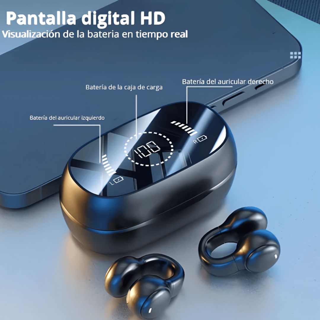 🎧💥 Audífonos Conducción Ósea Bluetooth M47 – Sonido Avanzado, Libertad Total 🚀🔊