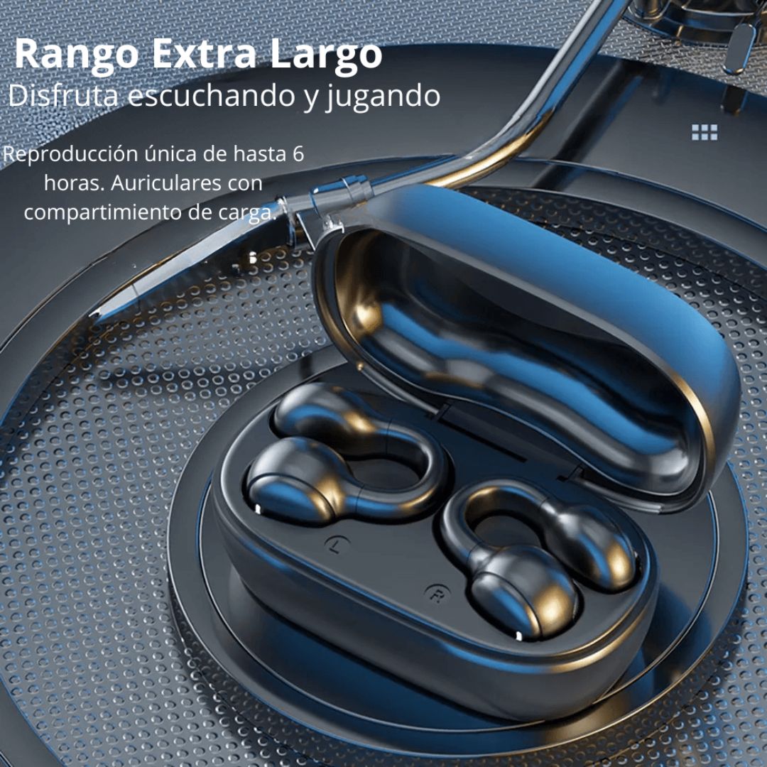 🎧💥 Audífonos Conducción Ósea Bluetooth M47 – Sonido Avanzado, Libertad Total 🚀🔊