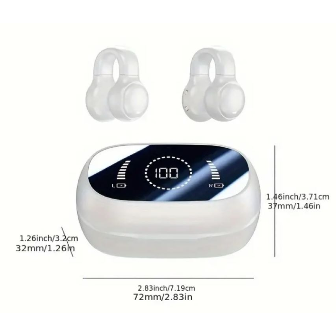 🎧💥 Audífonos Conducción Ósea Bluetooth M47 – Sonido Avanzado, Libertad Total 🚀🔊