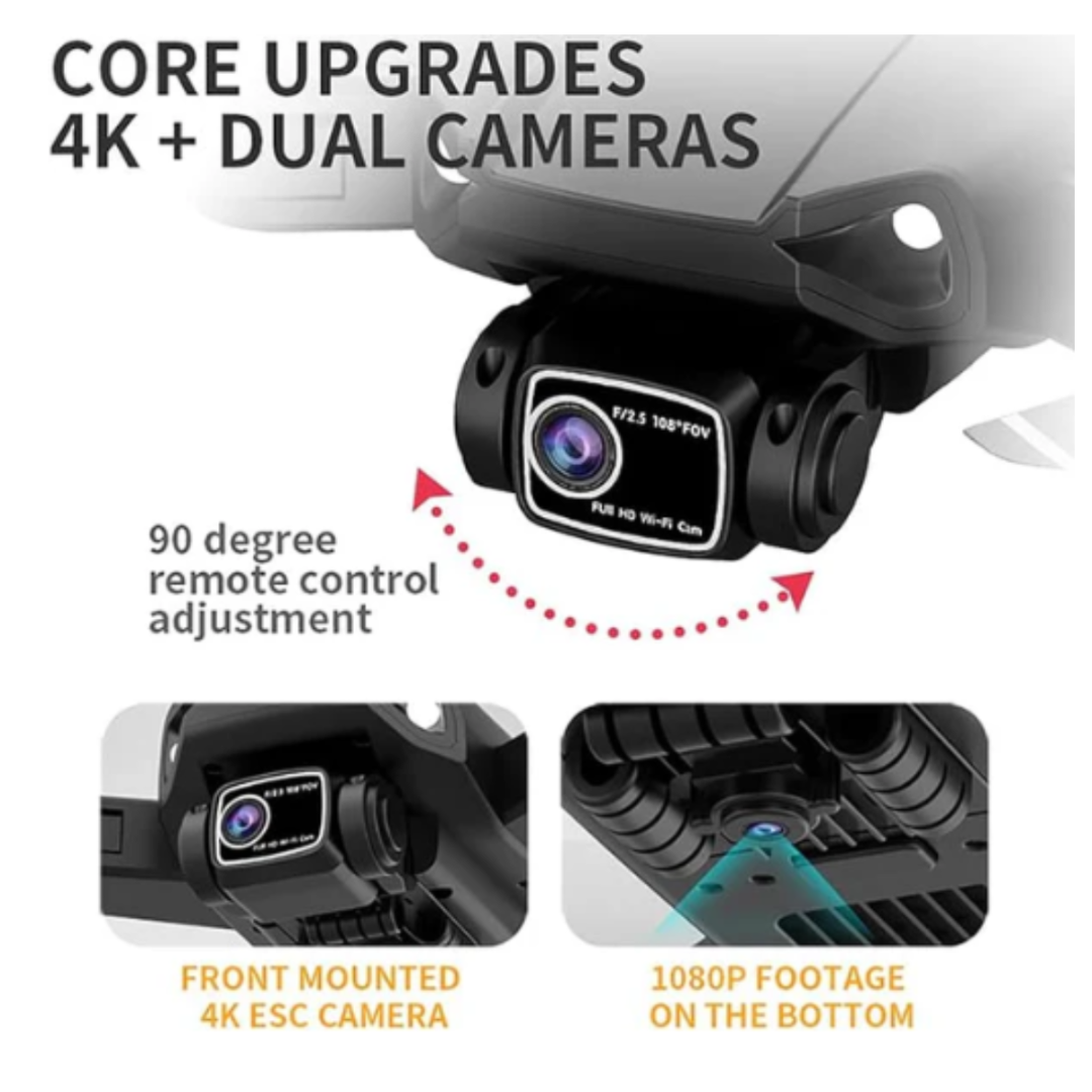 🚁🔥 ¡Eleva tus Aventuras con el Drone E88 Pro Max Plegable! 📷✨