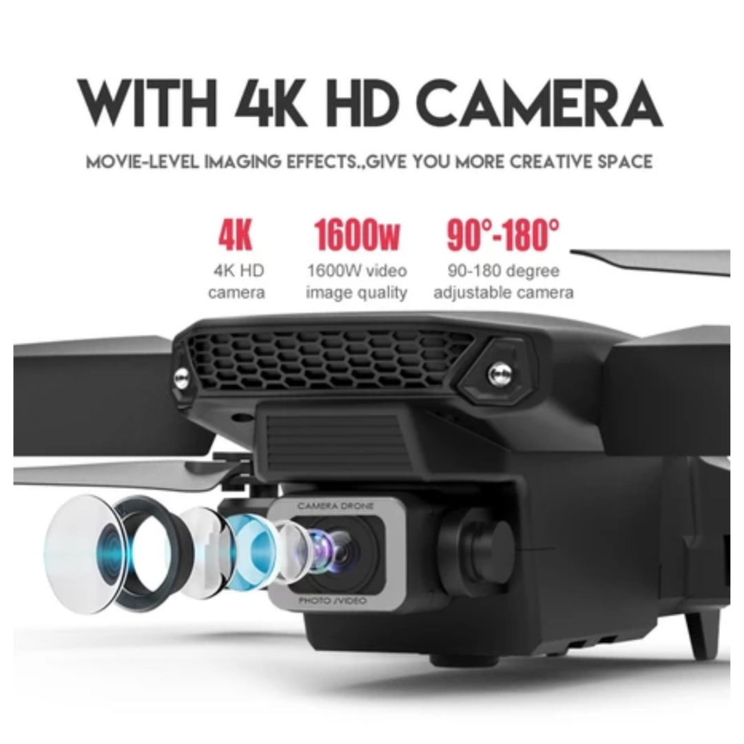 🚁🔥 ¡Eleva tus Aventuras con el Drone E88 Pro Max Plegable! 📷✨