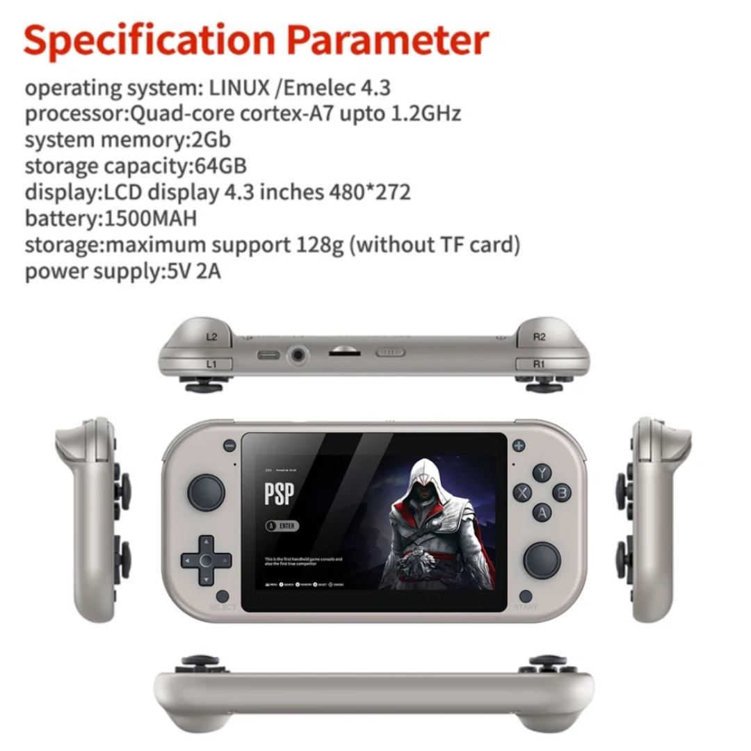 🎮 Consola Portátil Emulador Retro M17 – ¡30.000 Juegos en la Palma de tu Mano! 🚀🕹️