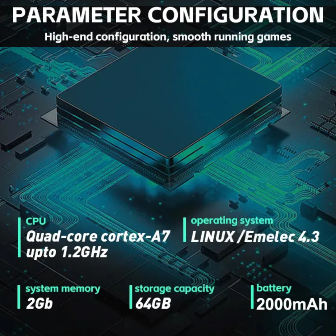 🎮 Consola Portátil Emulador Retro M17 – ¡30.000 Juegos en la Palma de tu Mano! 🚀🕹️