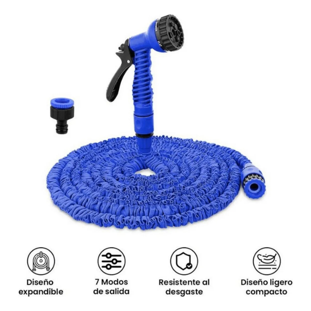 💦 Manguera Expandible Magic Hose 30 Metros – Ligera, Práctica y Súper Resistente 🌿🚿
