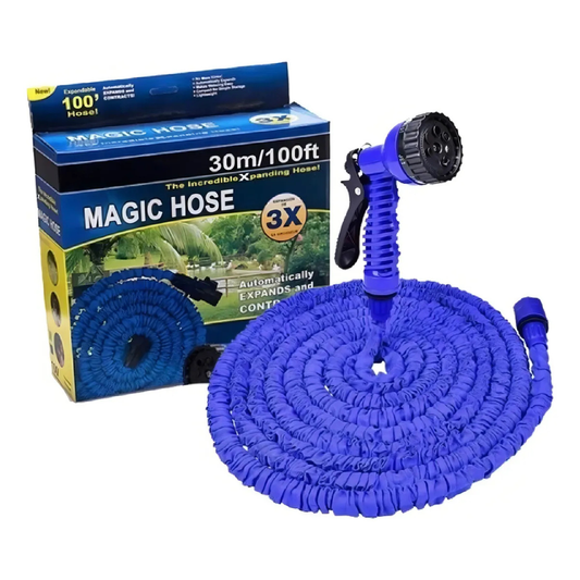 💦 Manguera Expandible Magic Hose 30 Metros – Ligera, Práctica y Súper Resistente 🌿🚿