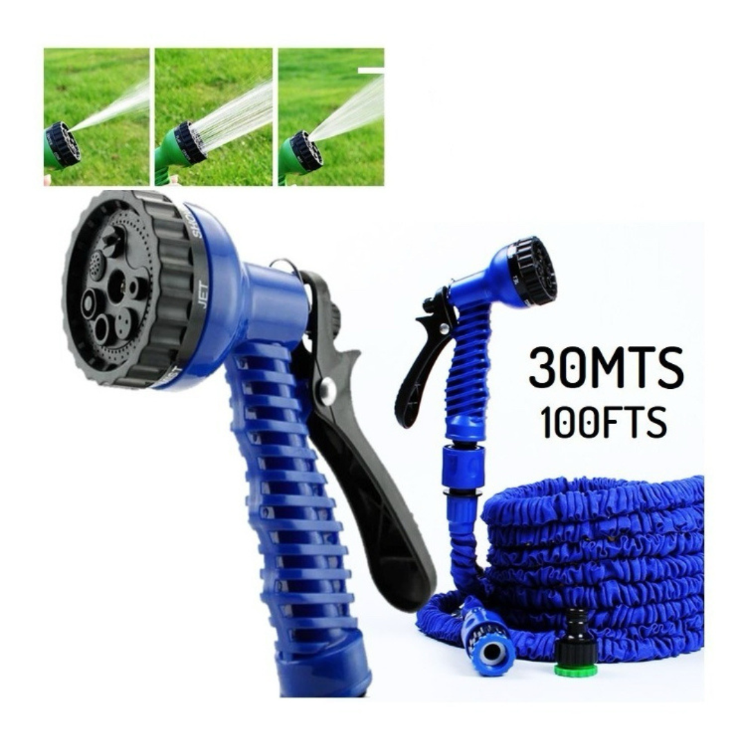 💦 Manguera Expandible Magic Hose 30 Metros – Ligera, Práctica y Súper Resistente 🌿🚿