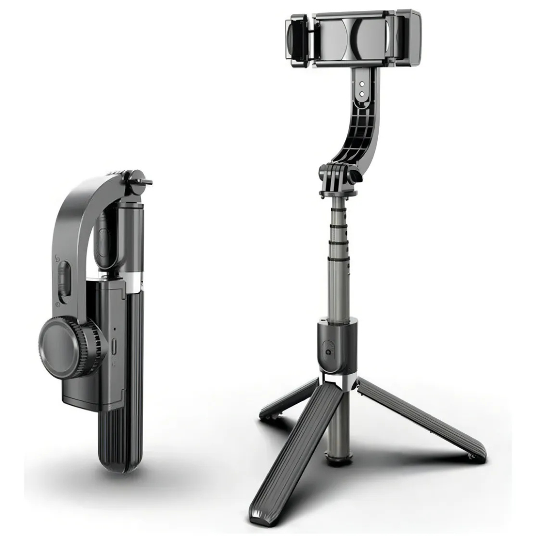 🎥 Gimbal Estabilizador de Imagen Q08 – 4 en 1: Estabilidad, Estilo y Precisión 🤳✨