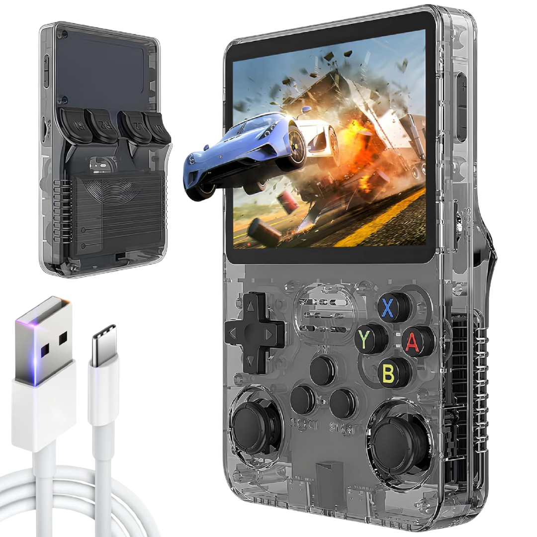 🎮🕹️ Consola Retro R36S de 64GB – ¡Más de 15,000 Juegos Clásicos en tu Bolsillo! 🔥👾