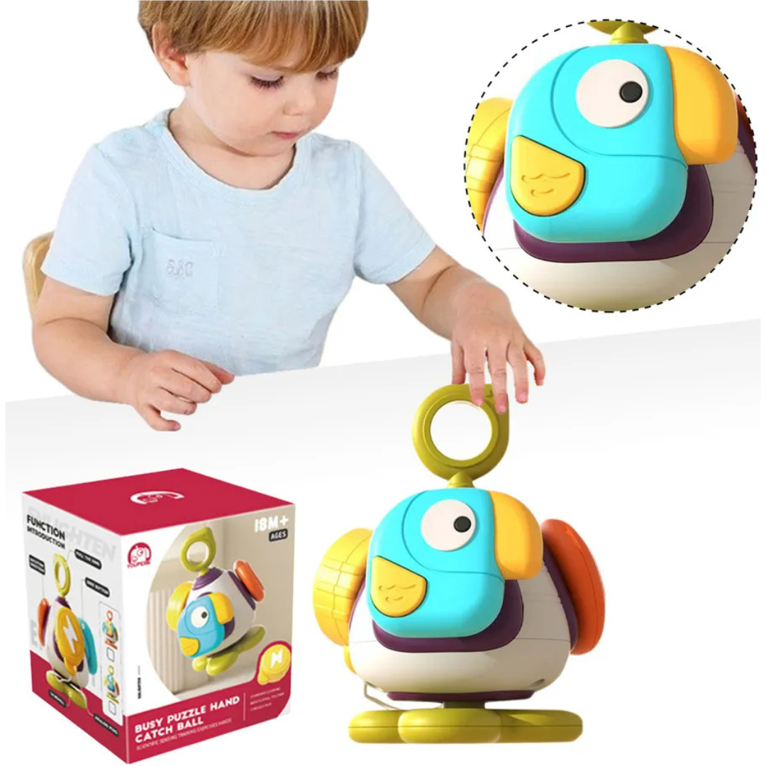 🧩 Juguete Sensorial Montessori 5 en 1 – ¡Diversión y Aprendizaje en un Solo Juego! 👶🌈✨