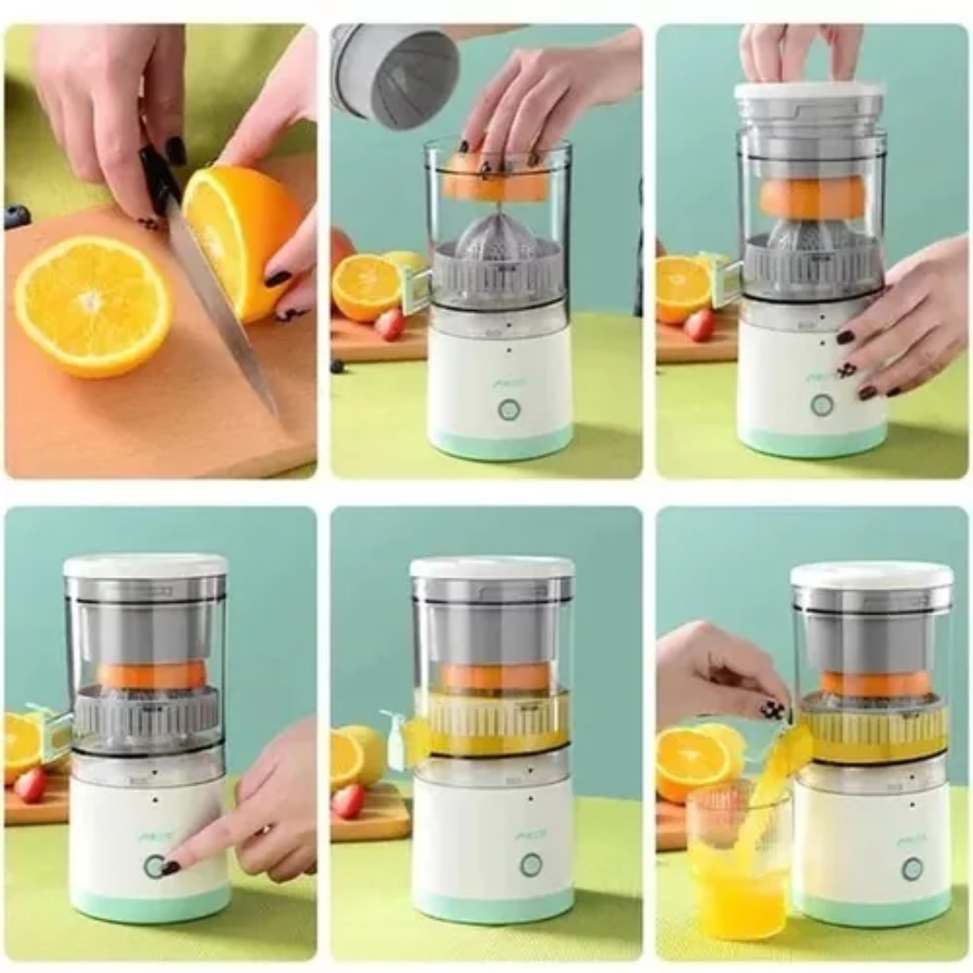 🍊 Exprimidor Eléctrico de Frutas YZJ001 – ¡Jugos Naturales en Segundos! ⚡🥤