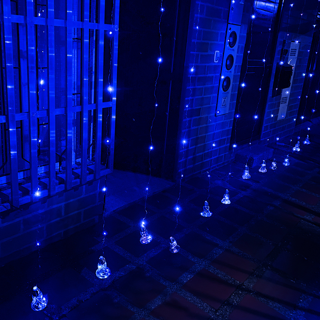 🎄✨ Cortina Micro LED Estilo Campana – Ilumina tu Espacio con Encanto y Estilo 💡🔔