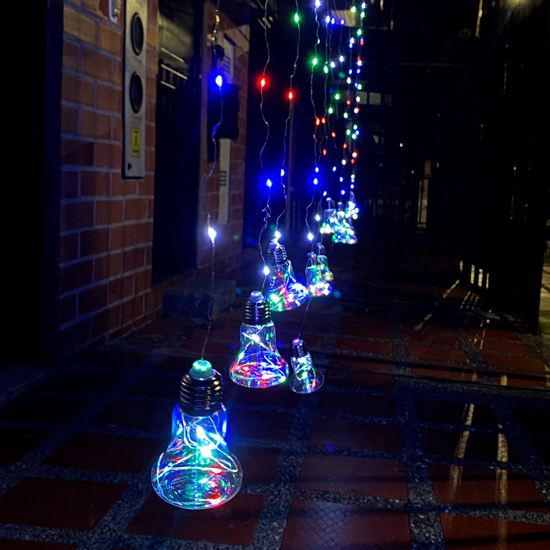 🎄✨ Cortina Micro LED Estilo Campana – Ilumina tu Espacio con Encanto y Estilo 💡🔔