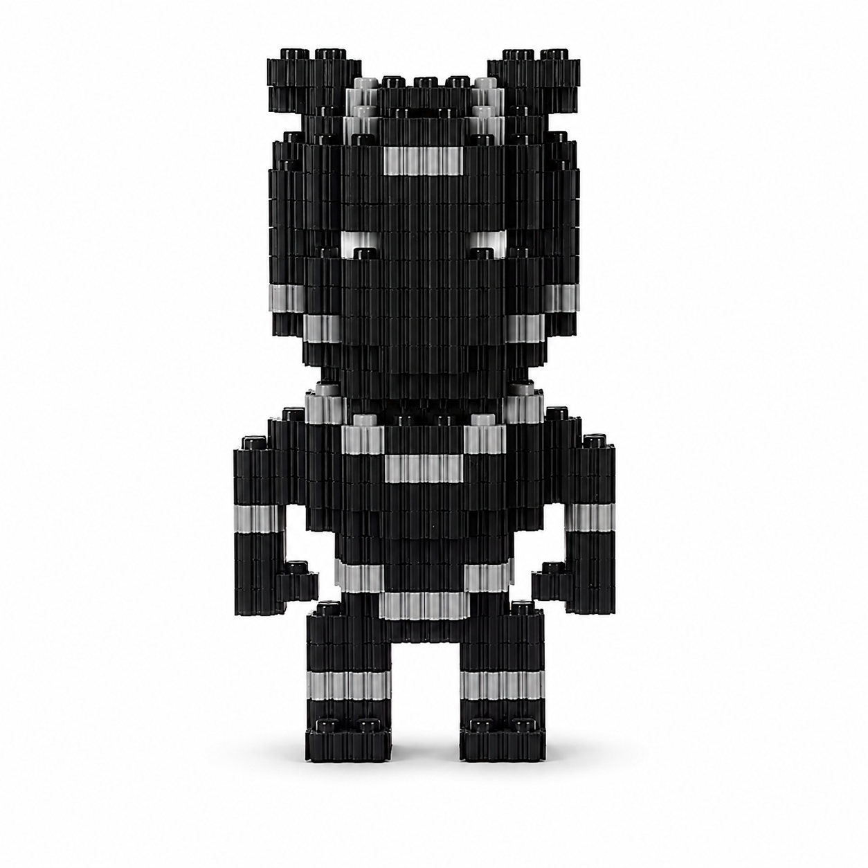 🖤 Pantera Negra Juguete Armable Armatodo – ¡Construye a tu Superhéroe Favorito! 🦸‍♂️🧩✨