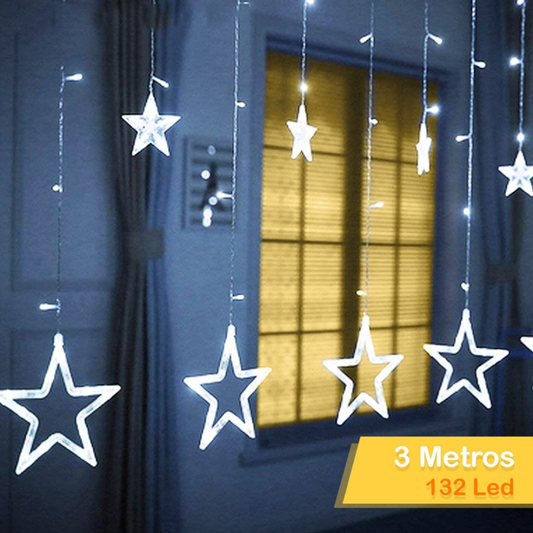 🌟✨ Extensión de Luces Estrellas 3 m Navidad – ¡Tu Cielo de Navidad en Casa! 🎄💫