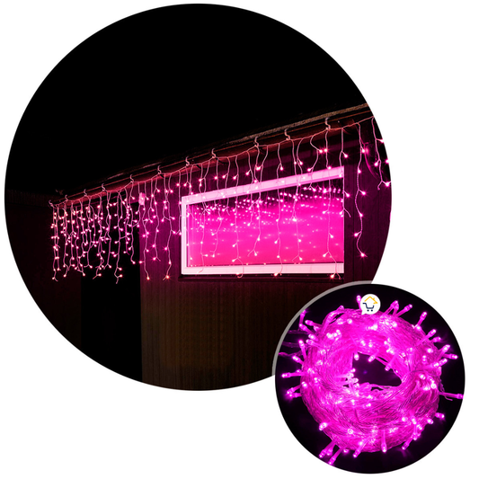 🎄✨ Cortina Intercalada 10 m Navidad LED 360 – ¡Magia Brillante para tus Fiestas! 🌟💫