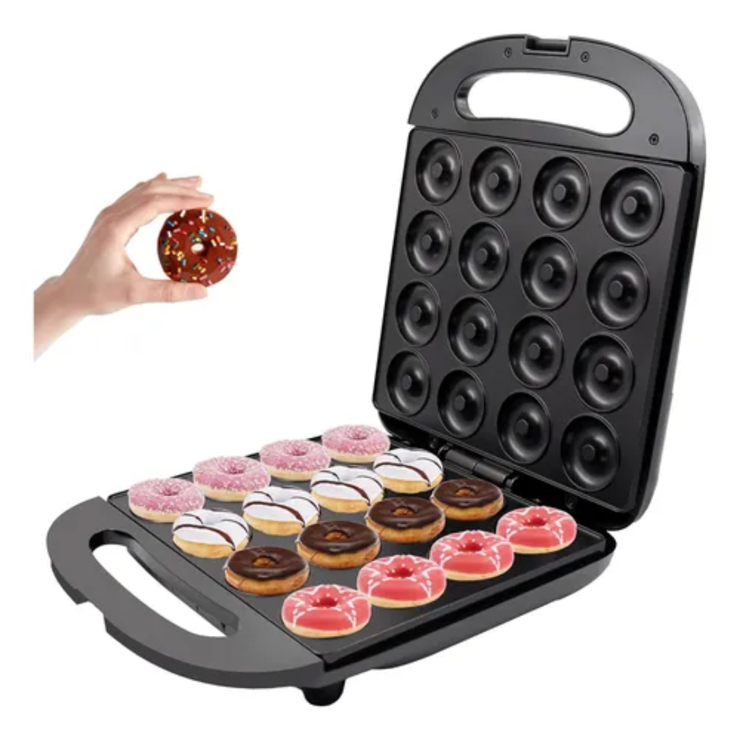 🍩✨ Mini Máquina para Hacer 16 Donas Rápidamente – Delicias en Minutos 🌟🍩