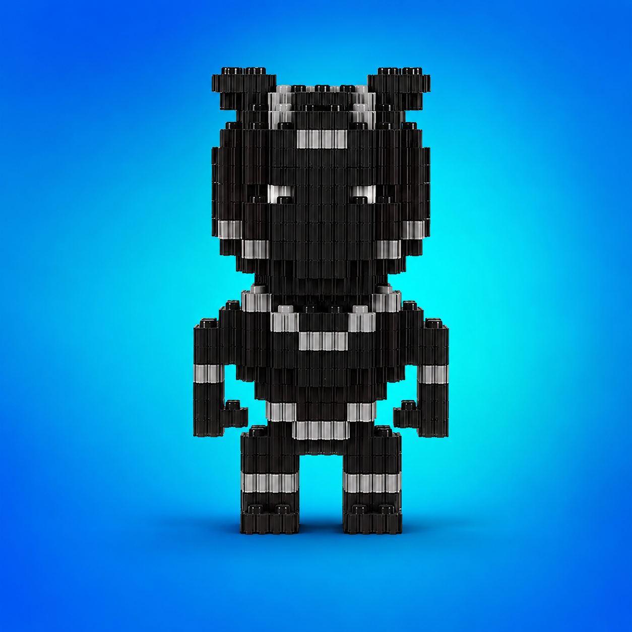 🖤 Pantera Negra Juguete Armable Armatodo – ¡Construye a tu Superhéroe Favorito! 🦸‍♂️🧩✨