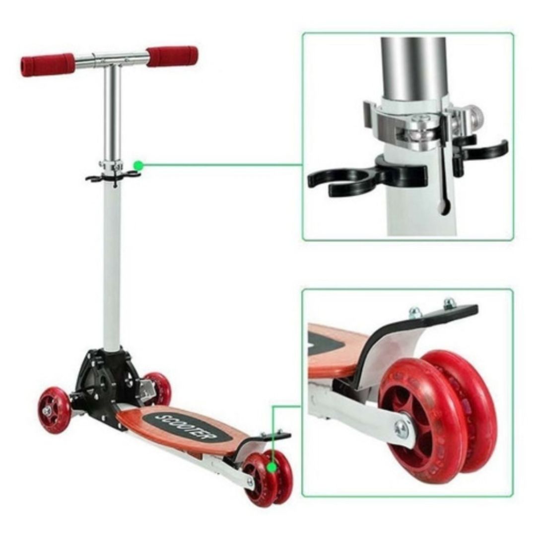🛴✨ Patineta Esqualizable Scooter de Aluminio – ¡Diversión sobre ruedas y desarrollo físico garantizado! 🎉👧🧒